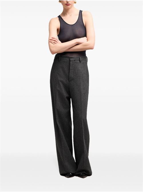 Tailored pinstripe trousers AMI PARIS | FTR423WV00480511